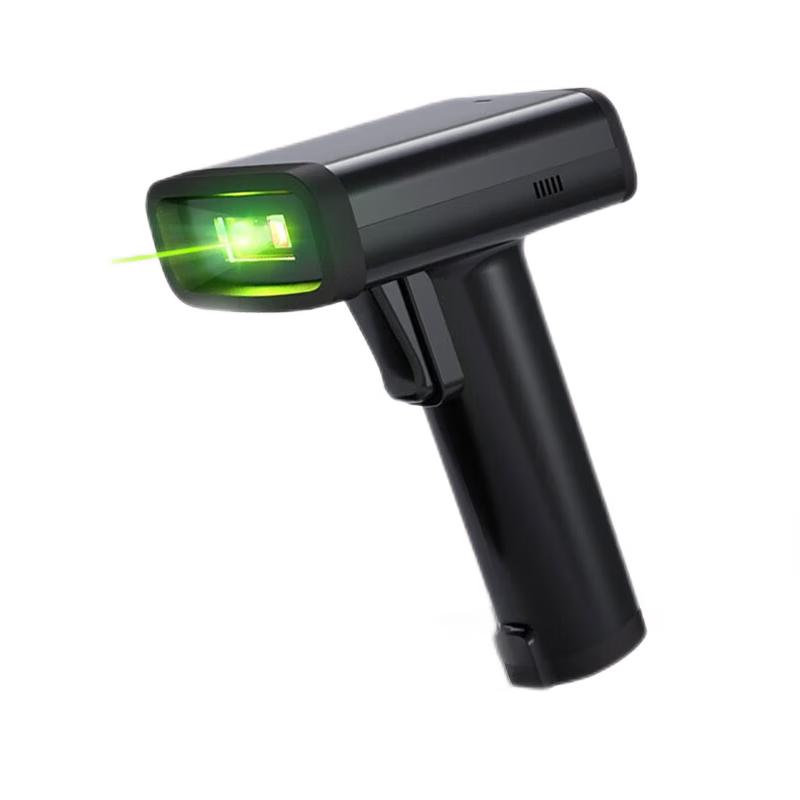Deli Wireless 2D Barcode Scanner with LED Screen
