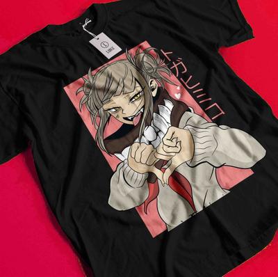 Himiko Toga T-Shirt My Hero Academia Anime MHA Deku Dabi Manga Boku No Hero Tee BB427