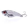 5Pcs 5.5CM/11G VIB Fishing Lure Sharp Hook Realistic 3D Eyes Seawater Freshwater Artificial Metal Hard Bait Outdoor Fishing Accessories