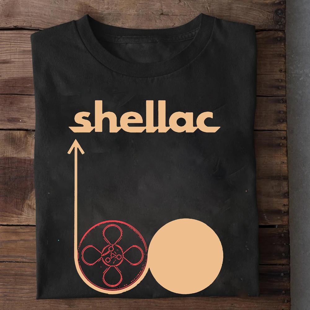 Футболка с коротким рукавом Shellac Tour Полный размер S-5XL Унисекс L