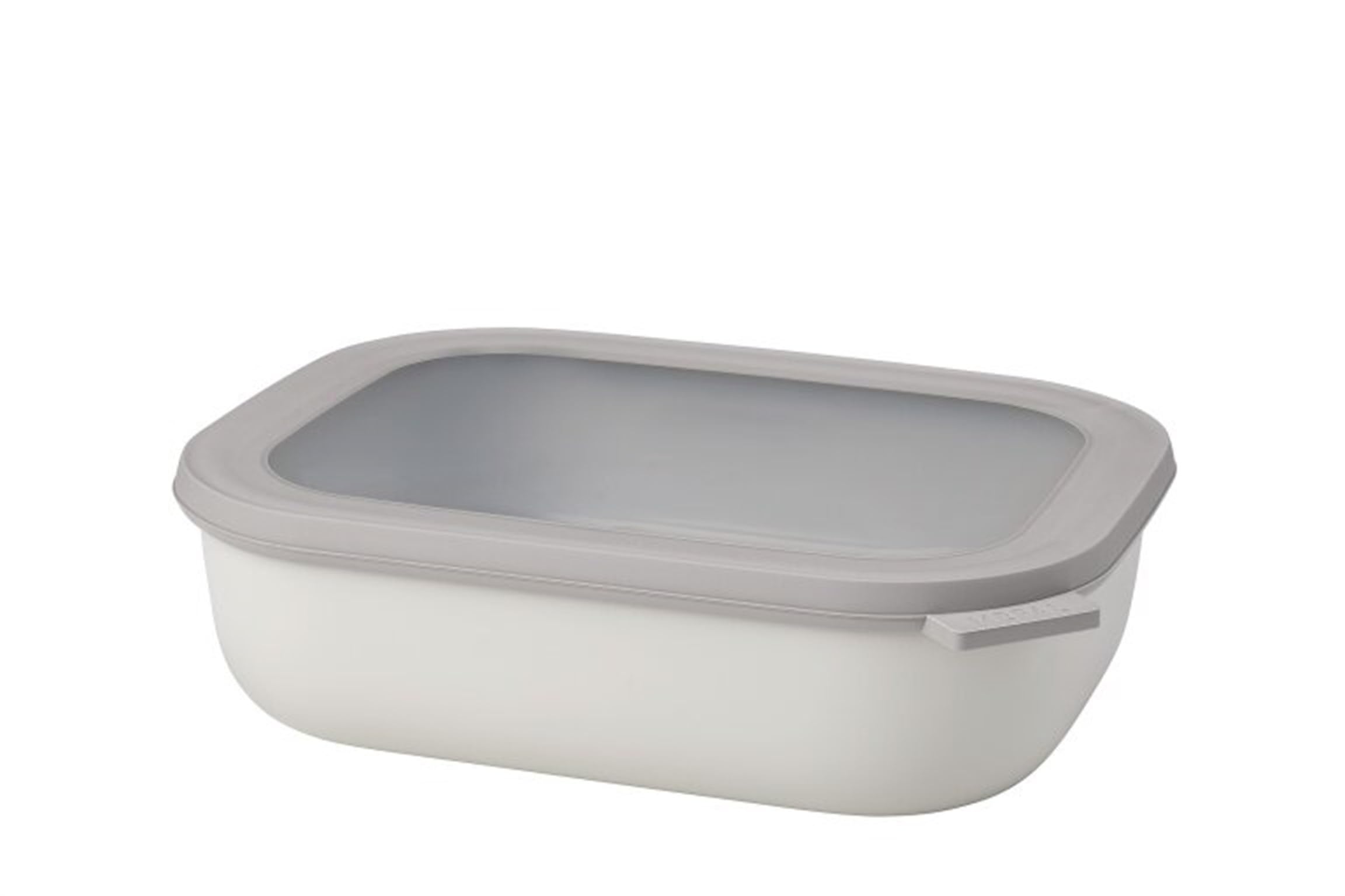 

Daisy Rosti Mepal Storage Container Circular Rectangular 2000ml Nordic White 998398