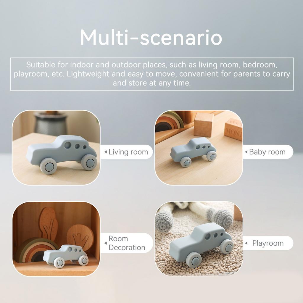 Baby Educational Teether Toy Car For Early Learning And Development Encouraging Cognitive Skills And Motor Abilities