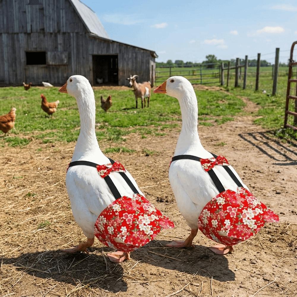 Adjustable Duck Diapers Reusable Chicken Physiological Pants Creative Poultry Nappy Pet Supplies