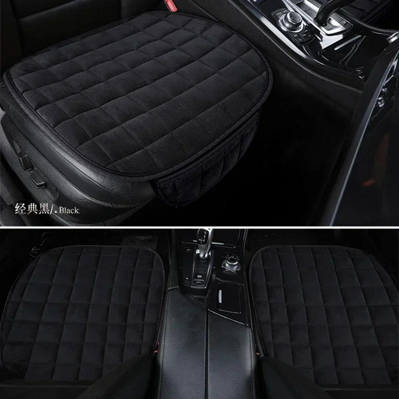 Car Seat Cover Winter Warm Cushion Anti Slip Universal Front Chair Breathable Pad for Vehicle Auto Car Protector