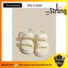 Women's 2025 Thick-Soled Velcro Sandals - Platform Roman Shoes for Casual Beachwear, Featuring Step-on Comfort for Pregnant Women