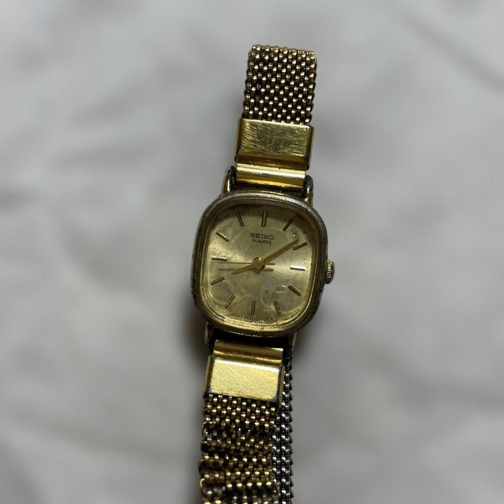 [USED] SEIKO Gold Mesh Band Watch
