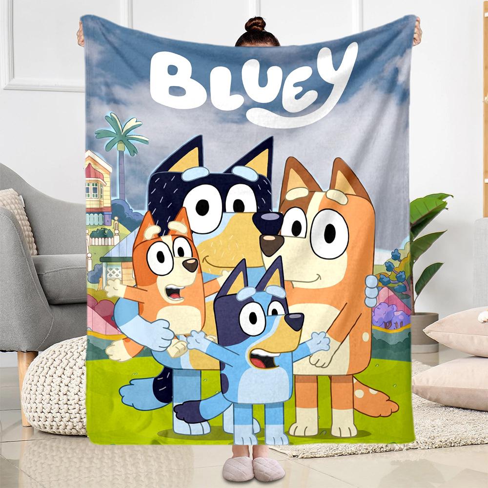 Christmas Family Fun Blanket Comfortable Perfect for Sofa Bed Picnics Four Seasons Universal Modern Gifts For Family Or Friends