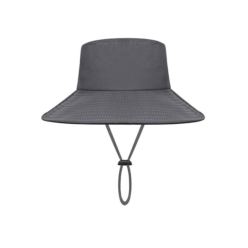 Summer Anti-Splashing Large Eave Sunshade Hat Outdoor Foldable Breathable Fisherman Hat