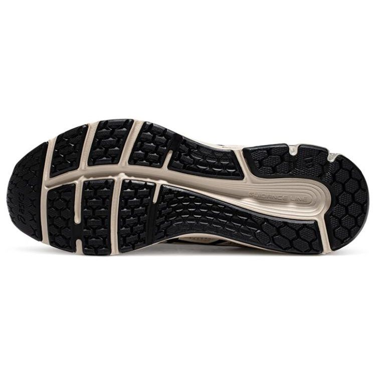Asics Gel-Pulse 12 Comfortable Versatile Synthetic Leather Cushioning Low-Top Running Shoes Men sneaker Black Brown 1011B729-250
