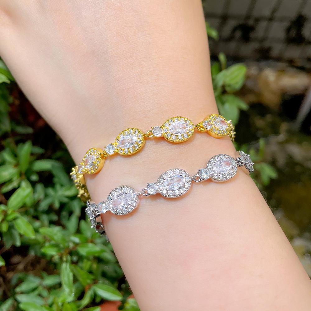 Zircon Bracelet Design Cold Wind Temperament Adjustable Jewelry