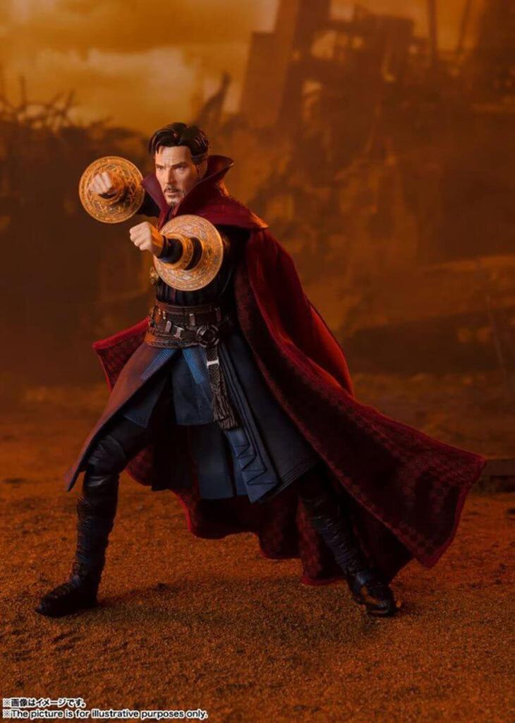 TAMASHII NATIONS Avengers Doctor Strange ON 150 mm malt bevegelig figur SHFiguarts -BATTLE TITAN EDITION-(Avengers/Infinity War) Ca.