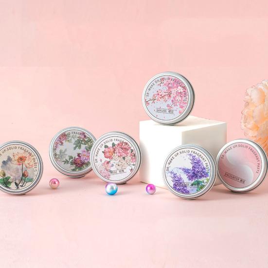 2/3/4/5Pcs Balm Irresistible Scent Solid Perfume Captivating Aroma Long-lasting Fragrance Alcohol-free Natural Balm Body Deodorant Supplies