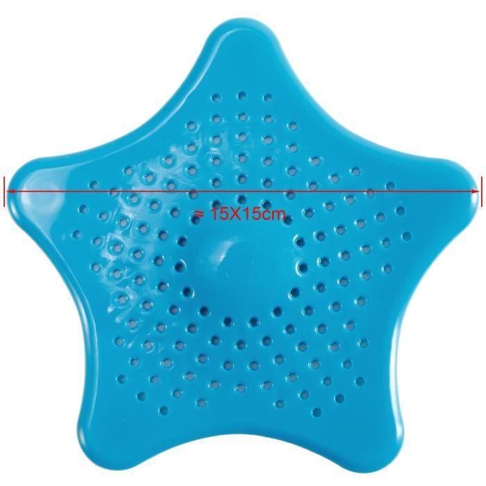 Passoire Filtre - 15cm - Flexible - Lot de 2 - Couleur Bleu