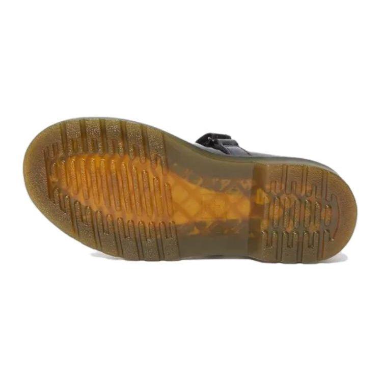 Dr. Martens Unisex-Youth Maccy Junior Patent Leather Mary Jane Shoes Black 15655002