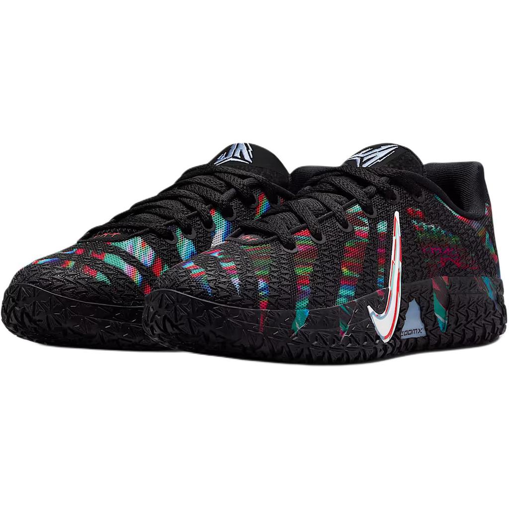 Nike JA 3 GS King of the Court Kids Sneakers Black White Bright-Crimson IF1795-001