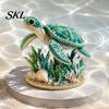 Snadný návod na korálkování v ceně Korálkový mořský živočich DIY sada, 3D chobotnice Žralok Řemeslo Ručně vyráběné mořské živočichy Korálkové umělecké projekty pro dospělé, Pobřežní domov
