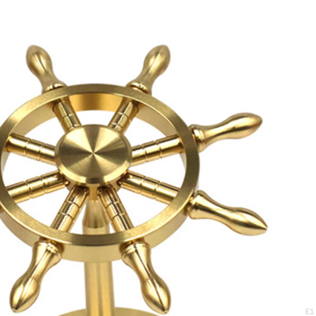 Desktop Ornament ,Marine Rudder Figurine, Creative Marine Sculpture