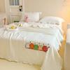New Class a Cotton Wrinkle Yarn Large Embroidery Summer Quilt