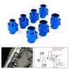 52mm Auto Wassertemperaturanzeige LCD 40~140 ℃ Rote Blaue Hintergrundbeleuchtung Mit Wassertemperatursensor Wassertemperatur-Verbindungsrohr Sensoradapter