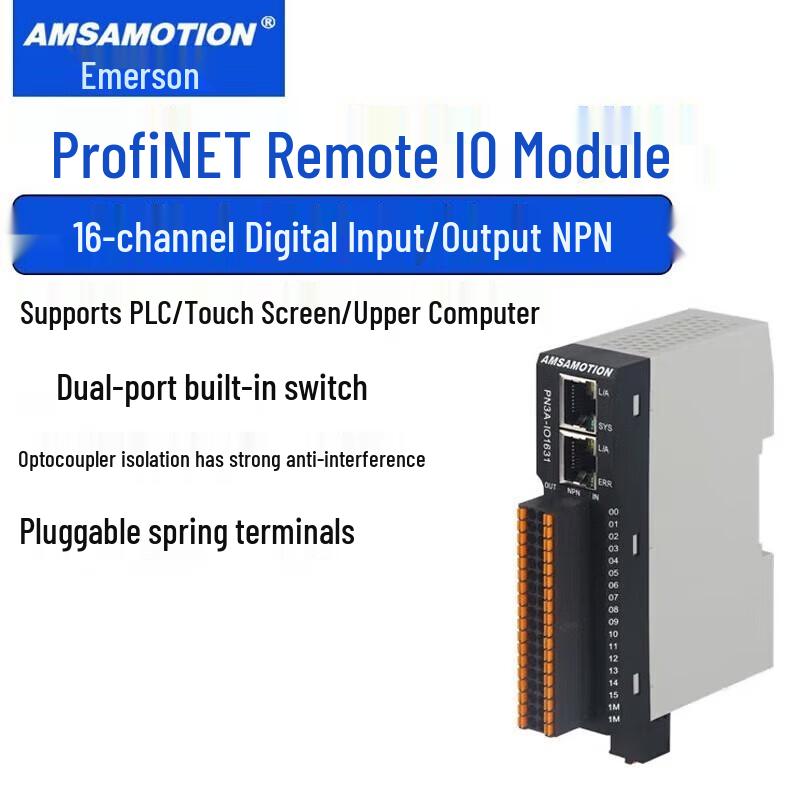 

AIMOXUN Profinet Remote IO Module with Dual-Port Switch
