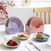 10PCS Nordic Style Snack Tray Microwave-safe Fruit Plate Creative Dinner Dish  Food Scrap