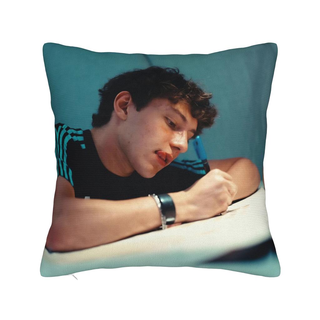 Andrea Kimi Antonelli Driver Square Pillow Cases Cushion Cover Creative Zipper Decorative Pillowcase for Car xcm