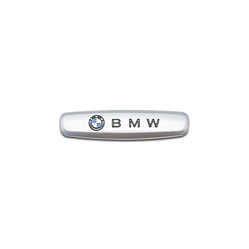 drswk4 1/2Pcs Metal Car Interior Seat Dashboard Emblem Sticker M logo for BMW M Performance E90 F30 G20 X3 X5 X7 Tuning Styling Badge
