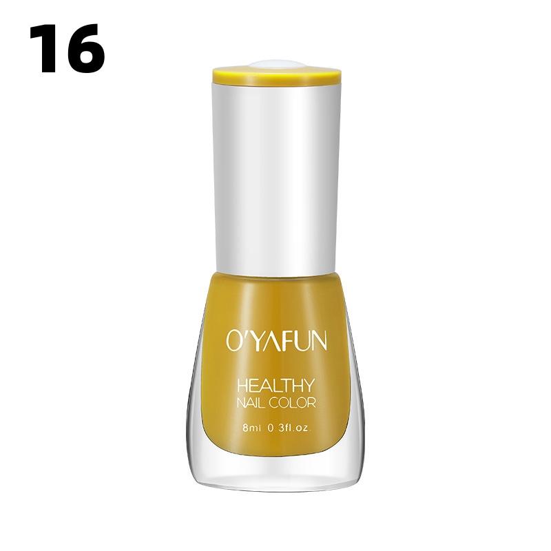 Nail Polish Can Be Peeled Off Without Baking, Quick Drying, Healthy Nude Color Sequins Nail Art Set, Can Be Peeled Off and Protected Nail Polish