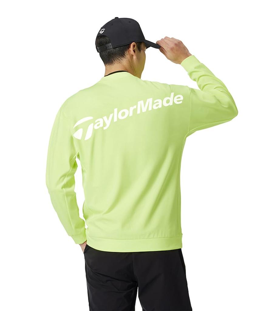 TaylorMade Back Logo Crew Sweatshirt, Navy, Size L, Men's, 2025SS UN610
