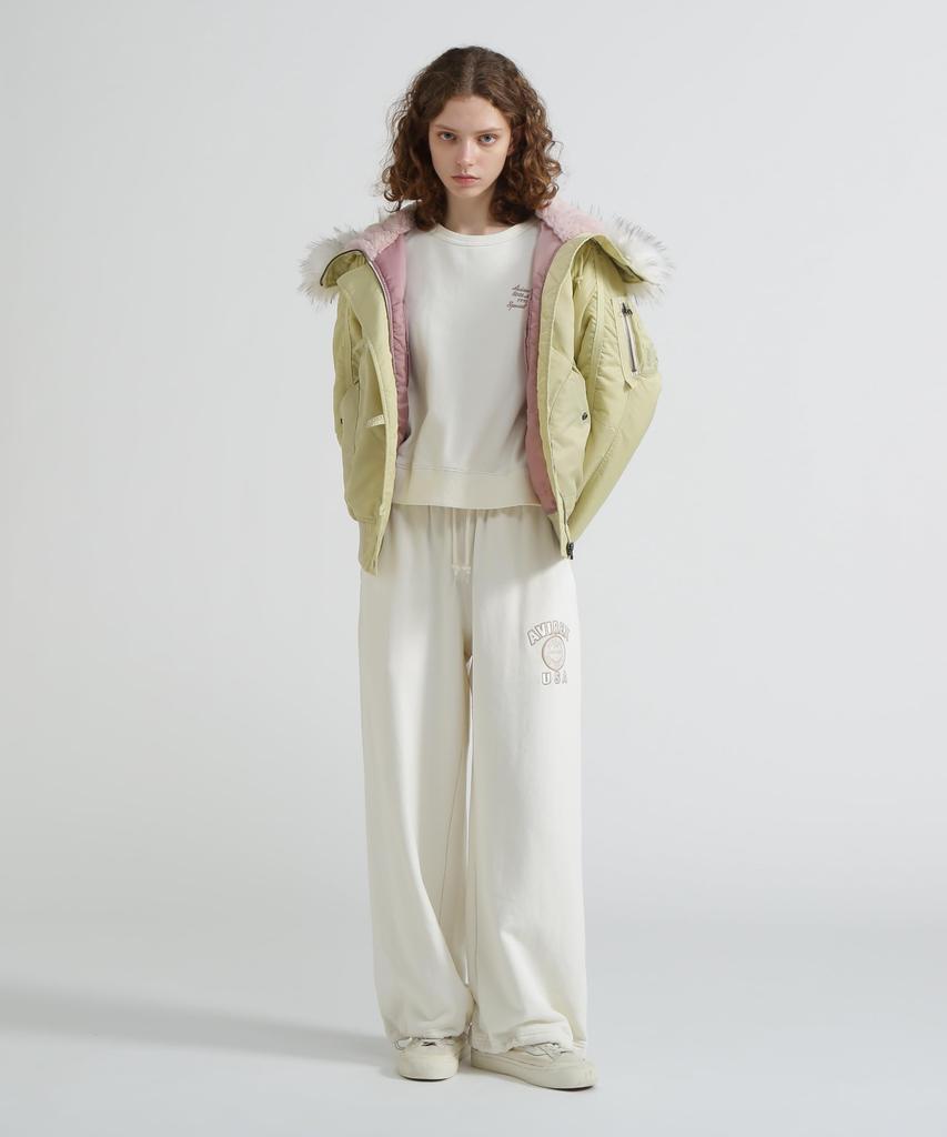 AVIREX Jacket Limited Edition TAPE GATHER N-2B Women's S 040 Beige 783-5252606