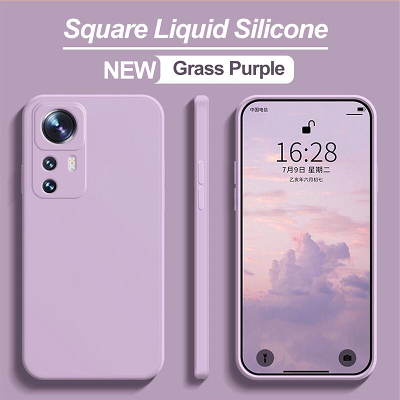 

Для Xiaomi 12T Pro Чехол квадратный жидкий силиконовый протектор объектива камеры мягкий чехол для Xiaomi Mi 12T 12 T Pro Mi12t Pro Чехлы для телефонов For Xiaomi 12T Pro