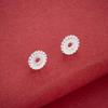 S925 Sterling Silver Chinese Gear Spacer for DIY Jewelry & Beading: Bracelet, Necklace, Prayer Beads