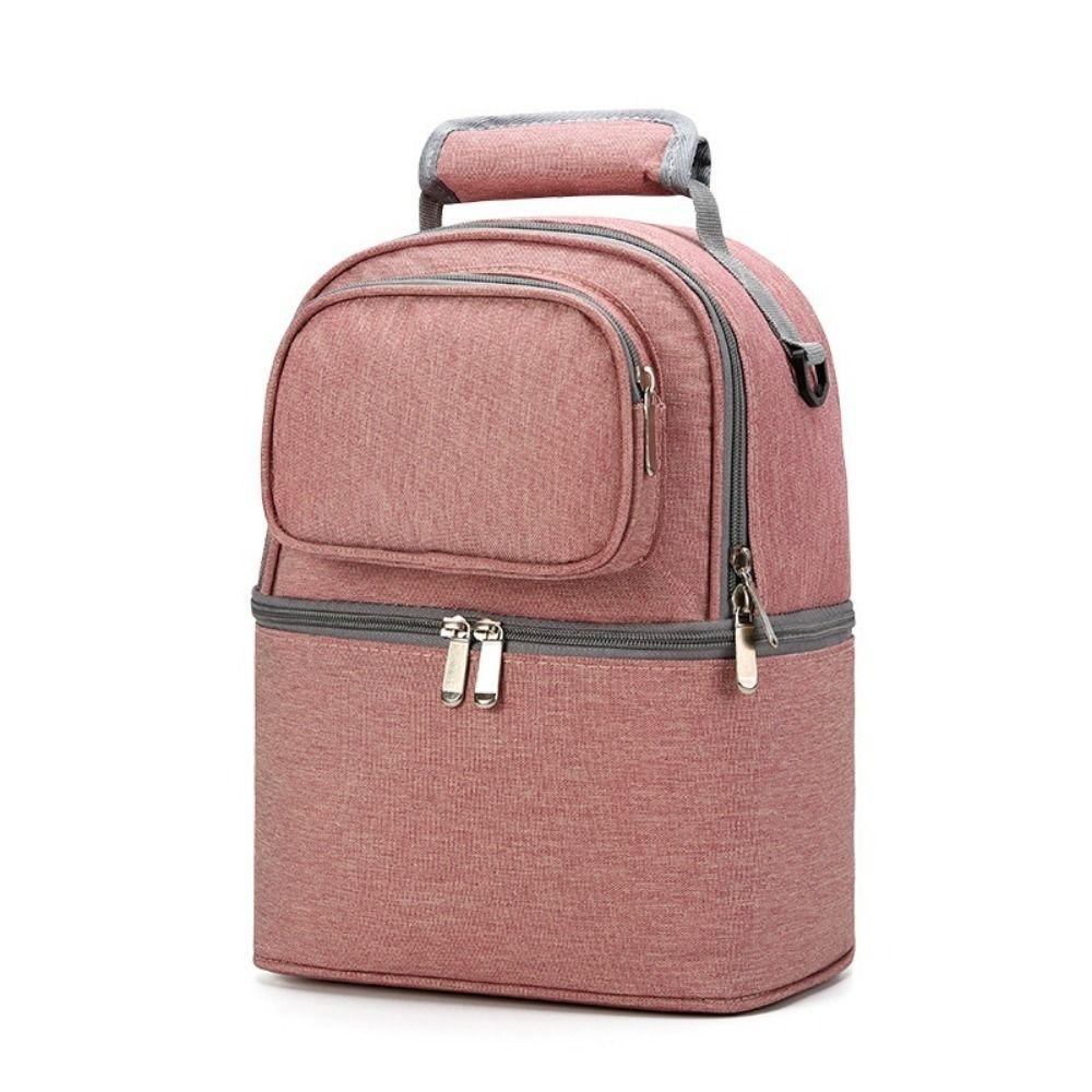 Large Capacity Breastmilk Cooler Bag Double Layer Baby Food Backpack Maternity Backpack  Maternity