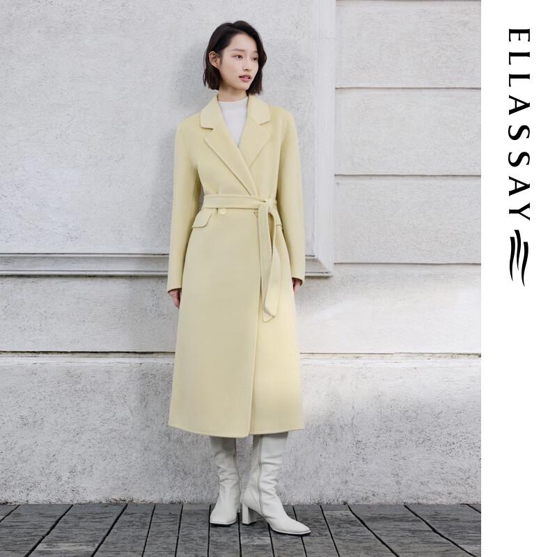 ELLASSAY 2025 Autumn/Winter Women's Wool Blend Long Coat