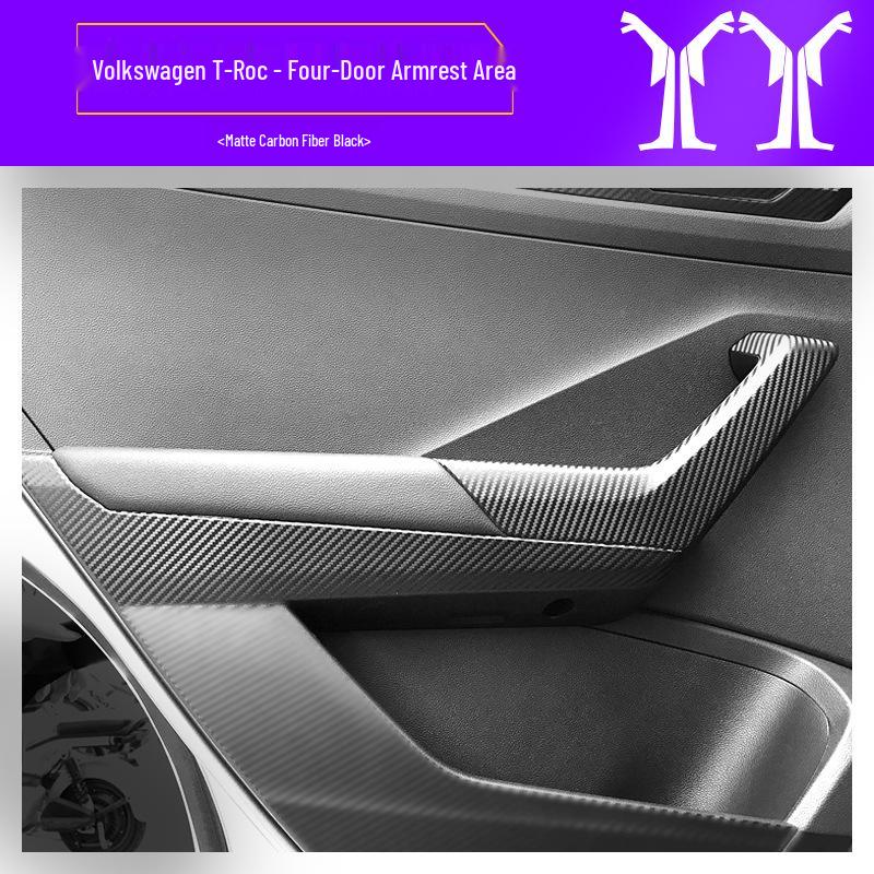 18-21 Volkswagen T-Roc Starry Sky Interior Stickers for Console & Gear Lever