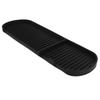 Counter Silicone Drainage Tray Food Grade Skid Resistance Frosted Bottom Silicone Dish Drying Mat for Bathroom