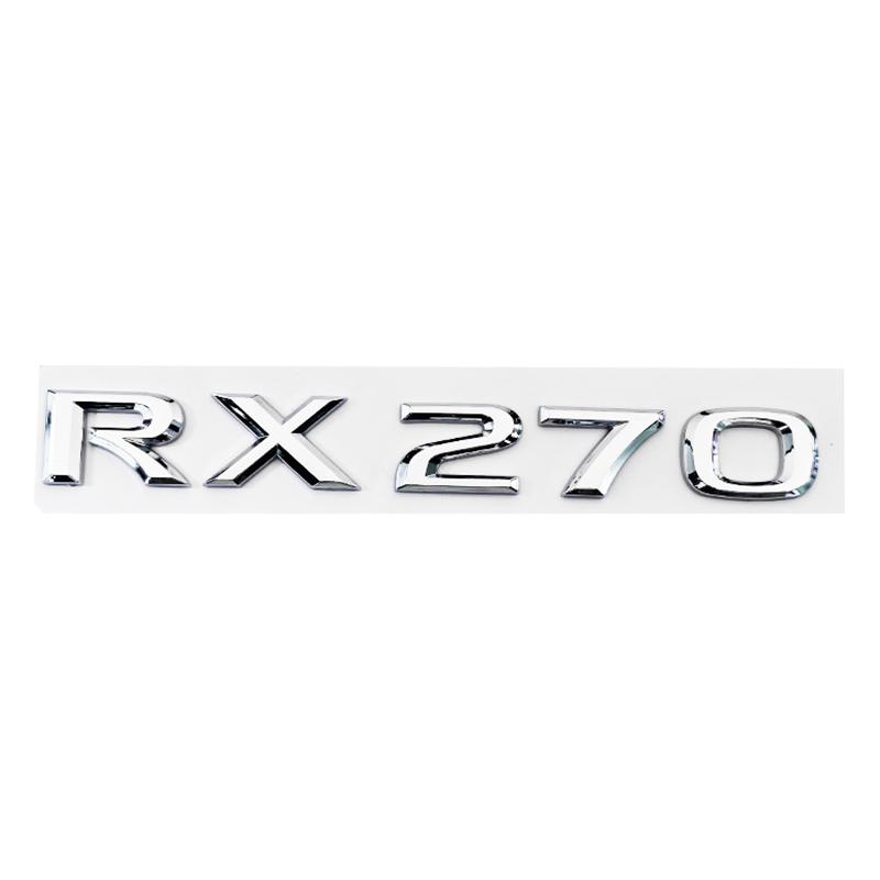 3D ABS Glossy Decal Car Front Hood Emblem Rear Trunk Sticker for Lexus GX460 GX470 LX450 LX470 LX570 LX600 RX270 RX300 RX350