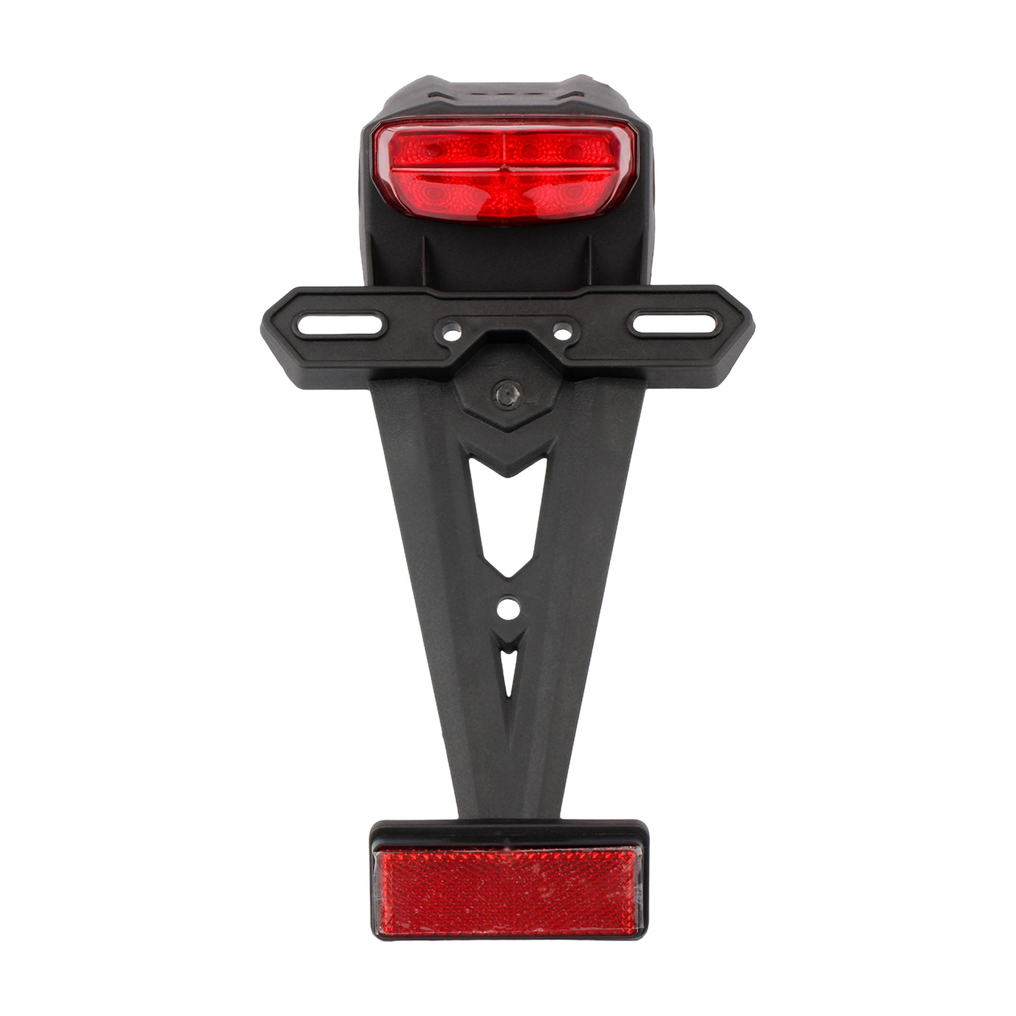 Enduro Motorcycle Taillights Bracket Assembly Brake Lamp License Plate Light Motocross Modification Universal Accessories