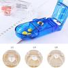 Medicine Pill Cutter Medicine Box Medicine Tablet Cutter Splitter Portable Compartment Pill Storage Box Health Care Pills Case