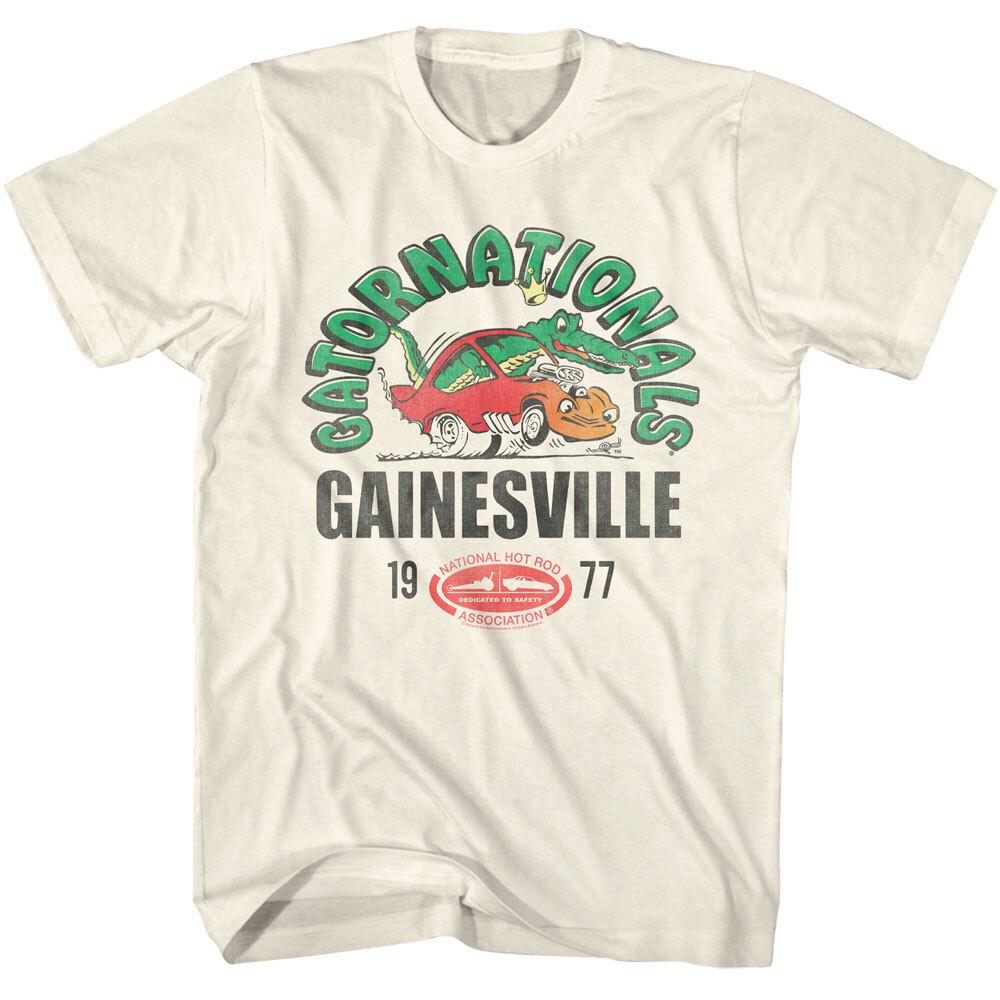 National Hotrod Association NHRA Gatornationals Gainesville 1977 Men T Shirt L