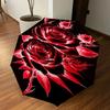 1pc Rose Petals Automatic Open/Close Umbrella Compact Folding Umbrella with 8-Rib Shaft for Women/Men, Elegant Birthday1188S