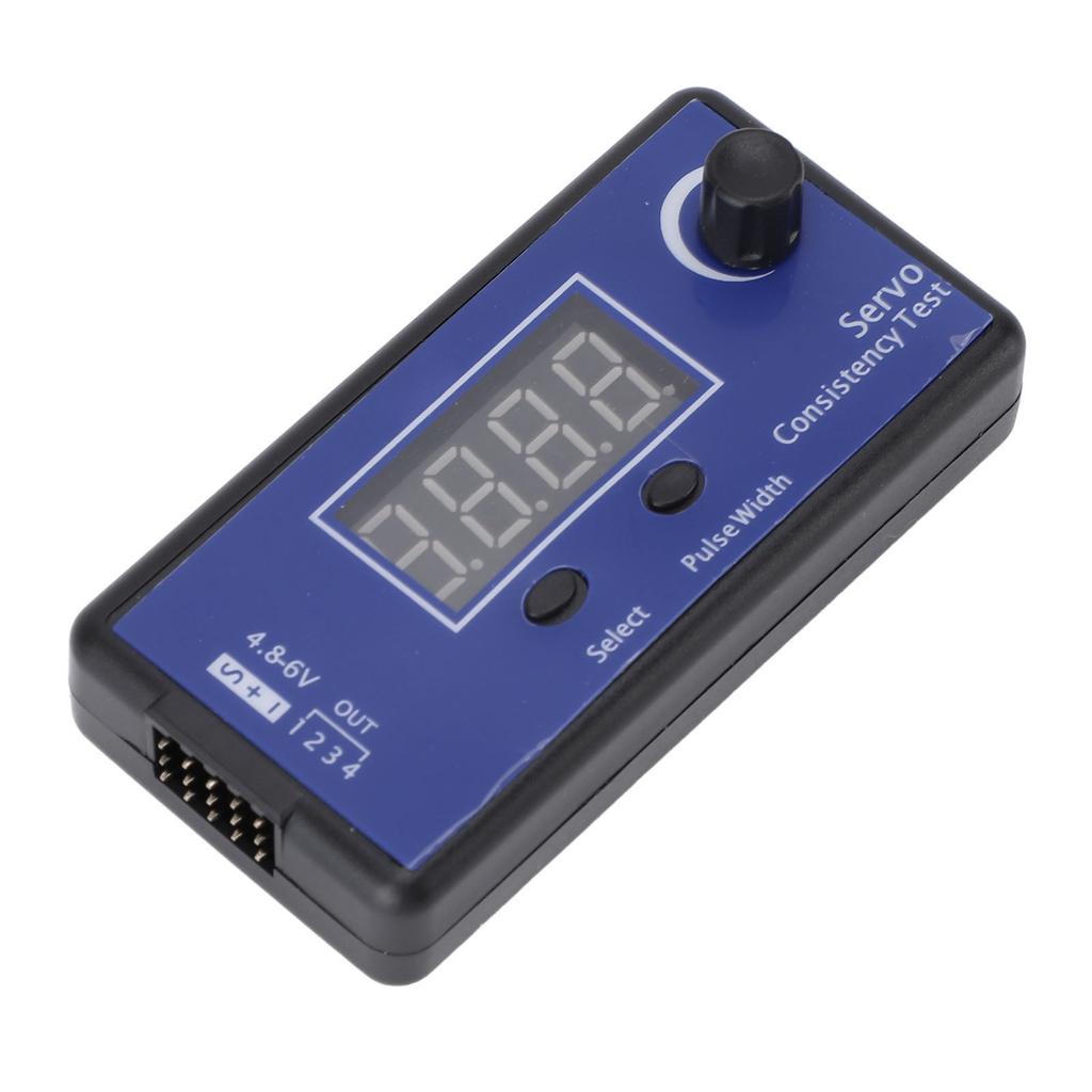 Digital Servo Tester High Precision ESC Consistency Tester for RC Helicopter Airplane Car Motor Thro