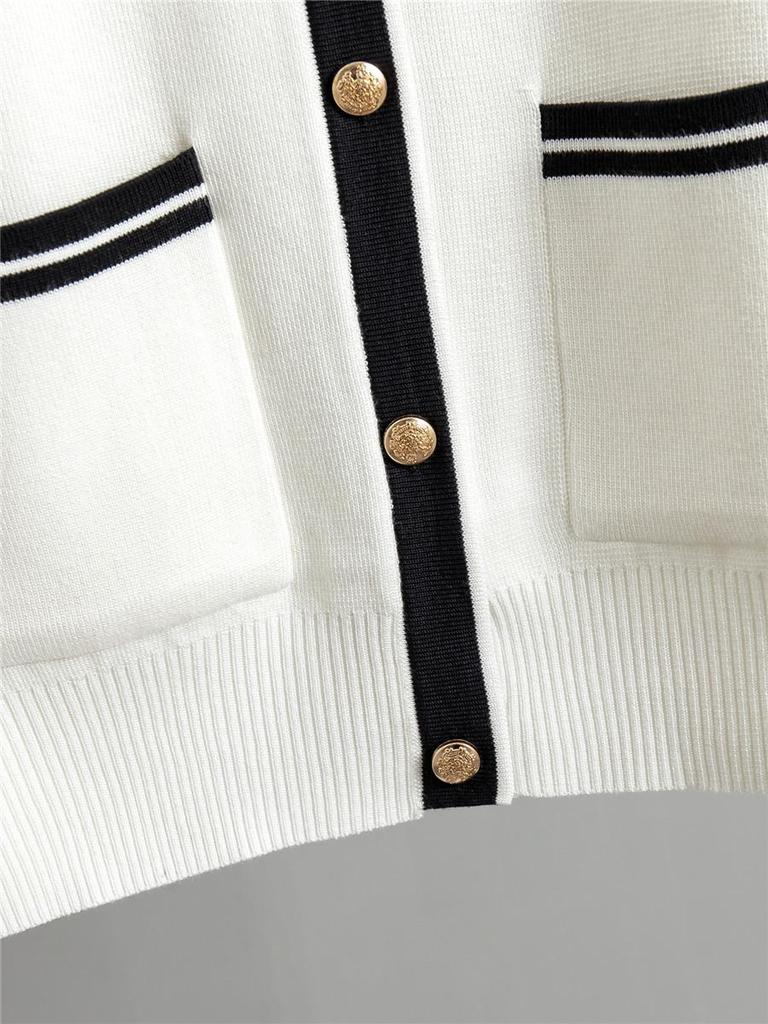 Damen Übergröße Mode Lässiges Strickset: Lockerer Pullover & Midirock für Herbst/Winter