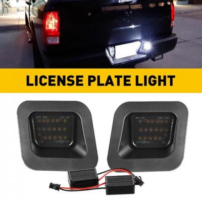 LED License Plate Light Rear Bumper Lamp For 03- Dodge Ram 1500 2500 3500 EA
