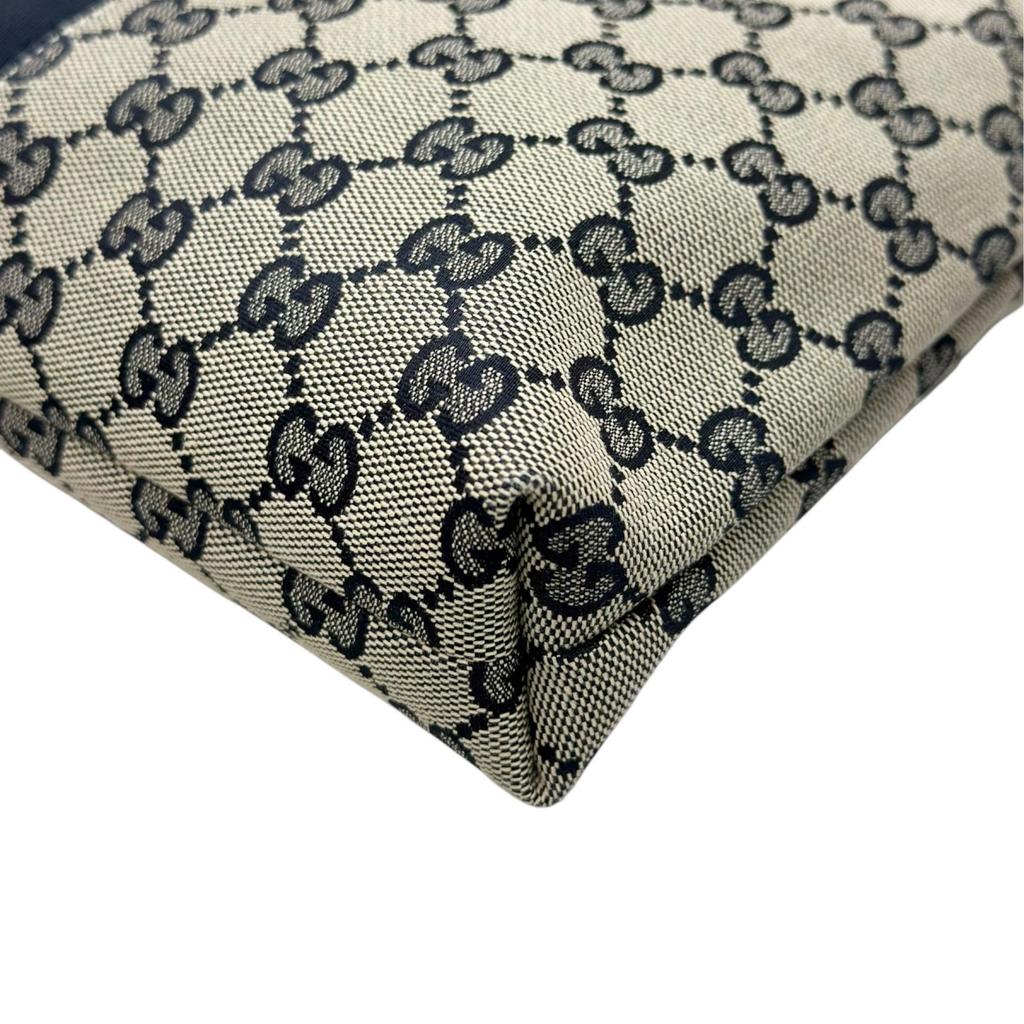 Gucci Sherry Line 388926 Shoulder Bag Beige Women Used