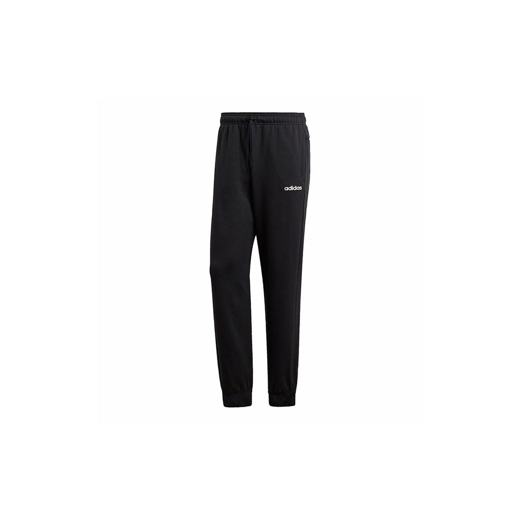 Adidas Essential Plain Sweatpants Men Bottoms Black DU0371