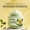 SADOER Avocado Bath Salt Scrub Exfoliates and Cleanses Pores for Body Care