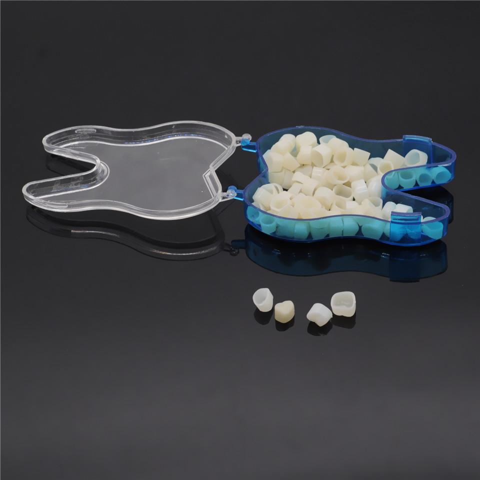 50Pcs Dental Temporary Crowns Resin Anterior Molar Teeth Veneers Dentist Oral Hygiene Products