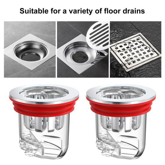 Odor Proof Floor Drain Core Odor Install Proof Valve Easy Anti-overflow Magnetic Levitation Seal