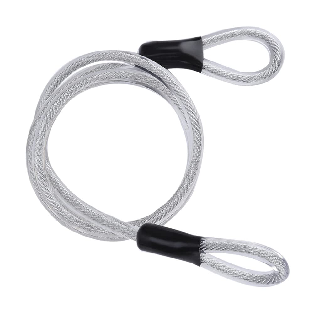 

wire rope easy to install cable bicycle lock cable lock bicycle xuuyuu..